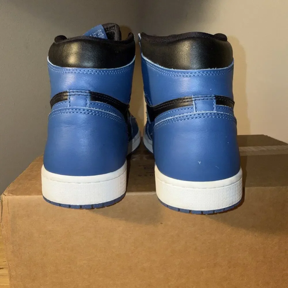 Size 12 Jordan 1 Retro High OG Dark Marina Blue 555088-404 Mens 2022 OG Box